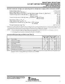 浏览型号SN74LVT16646DLR的Datasheet PDF文件第5页