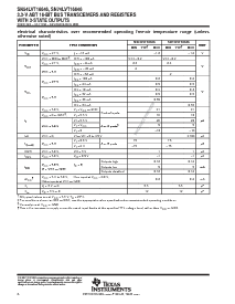 浏览型号SN74LVT16646DLR的Datasheet PDF文件第6页