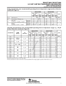 浏览型号SN74LVT16646DLR的Datasheet PDF文件第7页