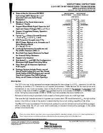 浏览型号SN74LVT16952DLR的Datasheet PDF文件第1页