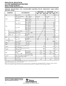 浏览型号SN74LVTH126DBR的Datasheet PDF文件第4页
