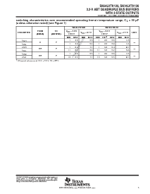浏览型号SN74LVTH126DBR的Datasheet PDF文件第5页