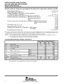 浏览型号SN74LVTH162245的Datasheet PDF文件第4页