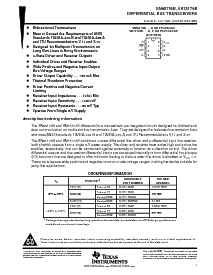 浏览型号SN75176BP的Datasheet PDF文件第1页