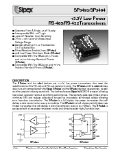 浏览型号SP3493EN的Datasheet PDF文件第1页