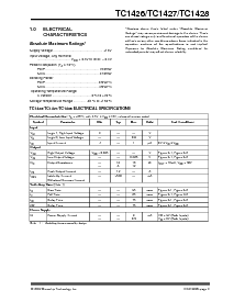 浏览型号TC1427COA的Datasheet PDF文件第3页