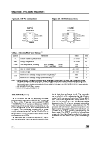 浏览型号ST24C01M3TR的Datasheet PDF文件第2页