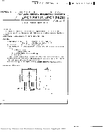 浏览型号UPC1241H的Datasheet PDF文件第1页