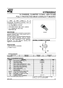 浏览型号STP62NS04Z的Datasheet PDF文件第1页