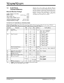 浏览型号TC1270MERC的Datasheet PDF文件第2页