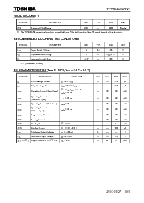 浏览型号TC58NS256DC的Datasheet PDF文件第3页