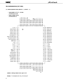 浏览型号UPD78P368AGF-3B9的Datasheet PDF文件第2页