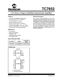 浏览型号TC7652CPA的Datasheet PDF文件第1页