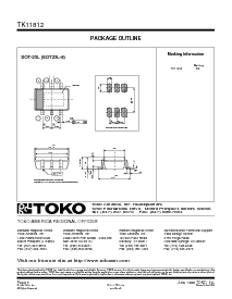 浏览型号TK11812MTL的Datasheet PDF文件第8页
