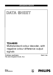 浏览型号TDA4650的Datasheet PDF文件第1页