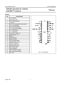 浏览型号TDA8433的Datasheet PDF文件第4页