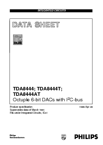 浏览型号TDA8444的Datasheet PDF文件第1页