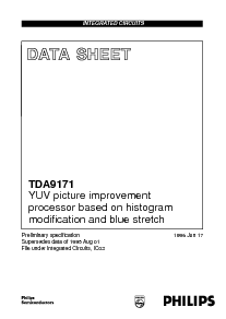 浏览型号TDA9171的Datasheet PDF文件第1页