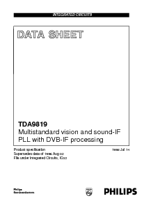 浏览型号TDA9819T的Datasheet PDF文件第1页
