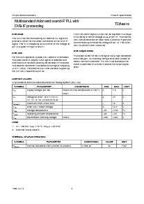 浏览型号TDA9819T的Datasheet PDF文件第8页