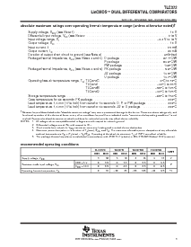 浏览型号TLC372CDR的Datasheet PDF文件第3页