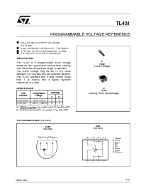 浏览型号TL431IDT的Datasheet PDF文件第1页