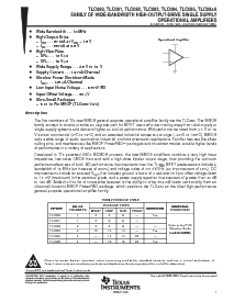 浏览型号TLC082CDGN的Datasheet PDF文件第1页