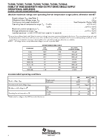 浏览型号TLC082CDG4的Datasheet PDF文件第4页