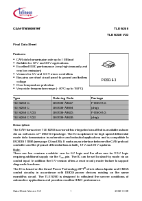 浏览型号TLE6250GV33的Datasheet PDF文件第1页