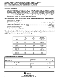 浏览型号TLV2470CDBVR的Datasheet PDF文件第4页