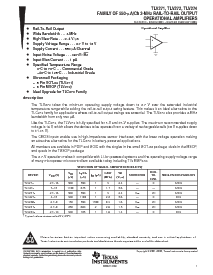 浏览型号TLV272CDGK的Datasheet PDF文件第1页