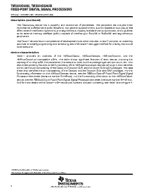 浏览型号TMS320C6202BGNYW25的Datasheet PDF文件第6页