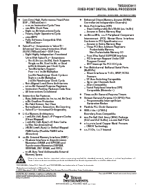 浏览型号TMS320C6411AGLZ的Datasheet PDF文件第1页