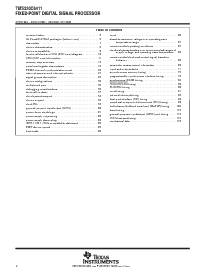 浏览型号TMS320C6411AGLZ的Datasheet PDF文件第2页