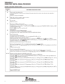 浏览型号TMS320C6411AGLZ的Datasheet PDF文件第4页