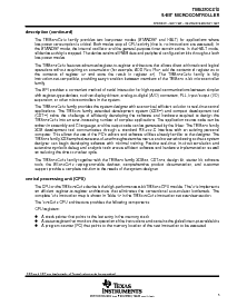 浏览型号TMS370C712B的Datasheet PDF文件第5页