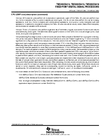 浏览型号TMS32C6416EZLZ6E3的Datasheet PDF文件第9页