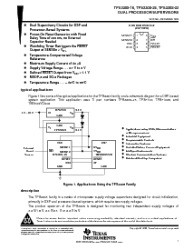 浏览型号TPS3305-33DGN的Datasheet PDF文件第1页