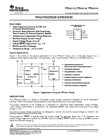 浏览型号TPS3307-18DGN的Datasheet PDF文件第1页