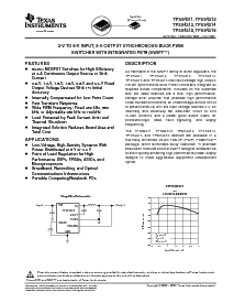 浏览型号TPS54311PWP的Datasheet PDF文件第1页