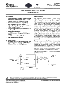 浏览型号TPS61092RSA的Datasheet PDF文件第1页