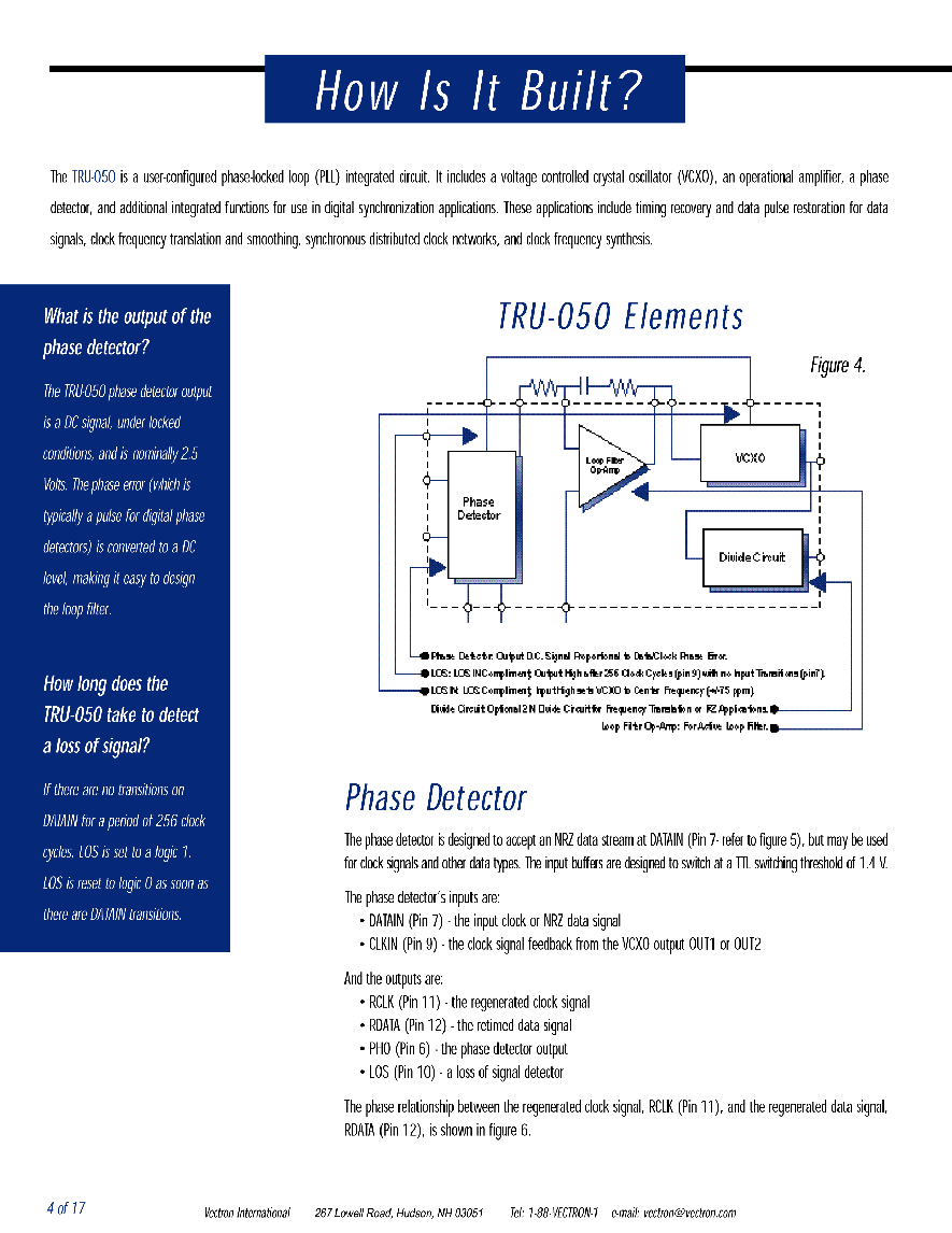 浏览型号TRU050-TGLFA的Datasheet PDF文件第4页