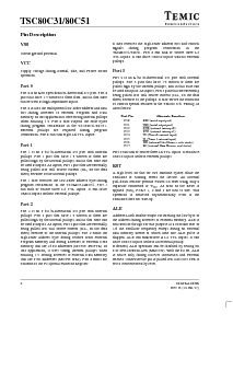 浏览型号TSC80C51-L20CAR/883的Datasheet PDF文件第4页