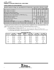 浏览型号UA741的Datasheet PDF文件第4页