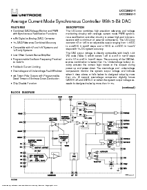 浏览型号UCC3882PW-1的Datasheet PDF文件第1页