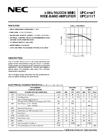 浏览型号UPC2711T-E3的Datasheet PDF文件第1页