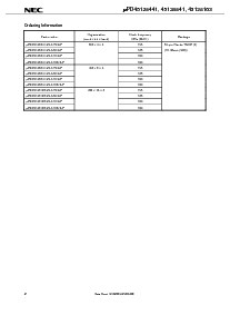 浏览型号UPD45128841G5-A10-9JF的Datasheet PDF文件第2页