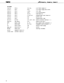 浏览型号UPD753017GK的Datasheet PDF文件第6页