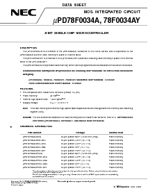 浏览型号UPD78058FY的Datasheet PDF文件第1页