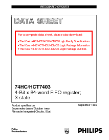 浏览型号74HC7403的Datasheet PDF文件第1页